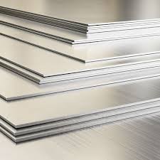 Stacked sheet metal blanks